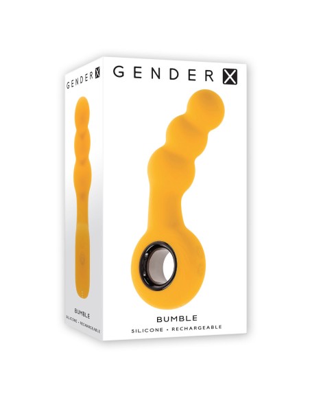 Plug Vibrant Anal Evolved Gender X Jaune