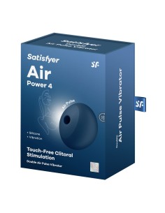 Aspirateur à clitoris Satisfyer Air Power 4 Bleu