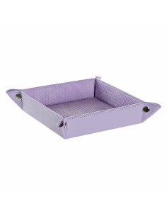 Vide-poches DKD Home Decor Lila Romantique 20 x 20 x 4 cm