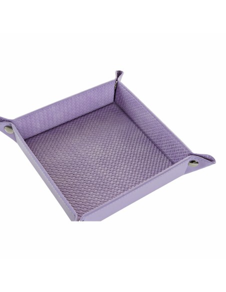 Vide-poches DKD Home Decor Lila Romantique 20 x 20 x 4 cm