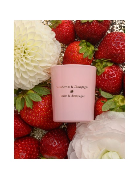 Bougie de massage Highonlove Orange Rose Champagne aux fraises Lychee 35 ml