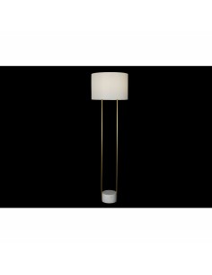 Lampadaire DKD Home Decor Blanc Doré Métal Marbre 50 W 220 V 48 x 48 x 170 cm 2