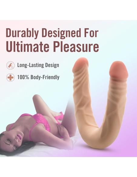 Masseur Double Pénétration Blush Dr Skin Viande