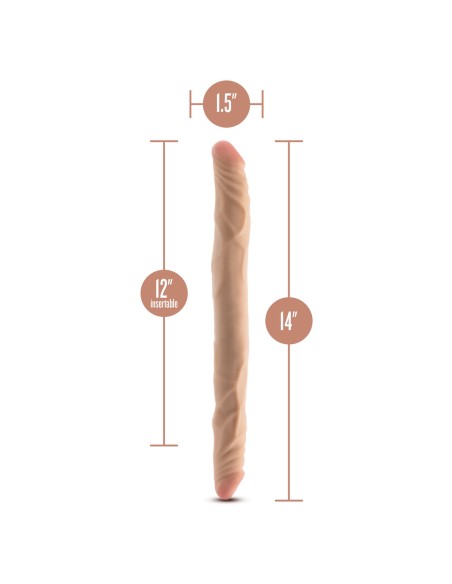 Masseur Double Pénétration Blush Dr Skin Viande