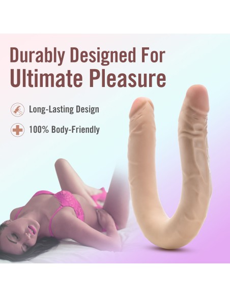 Masseur Double Pénétration Blush Dr Skin Viande