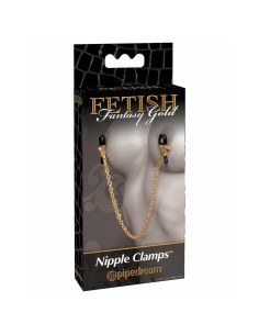Colliers de serrage Chaîne Pipedream Fetish Fantasy Gold 2