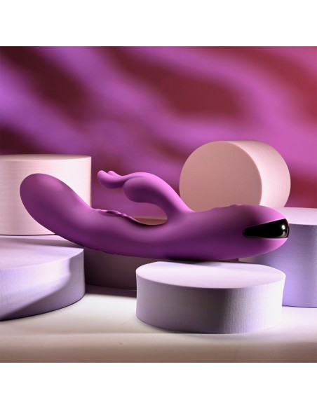Vibration de Stimulation Double Evolved Playboy Violet