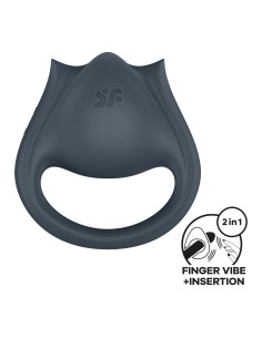 Anneau Pénis Satisfyer Gris 2