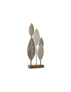 Figurine Décorative DKD Home Decor Bambou Fer Volets (33 x 10 x 81 cm)