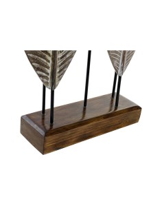 Figurine Décorative DKD Home Decor Bambou Fer Volets (33 x 10 x 81 cm) 2