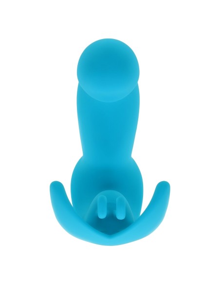 Vibration de Stimulation Double Evolved Bleu
