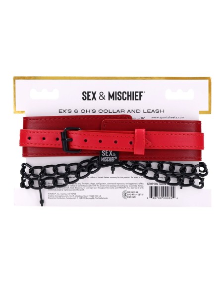 Collier de punition Sportsheets Sex and Mischief