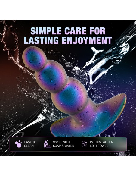 Plug Anal Blush Anal Adventures Bleu (10,2 cm)