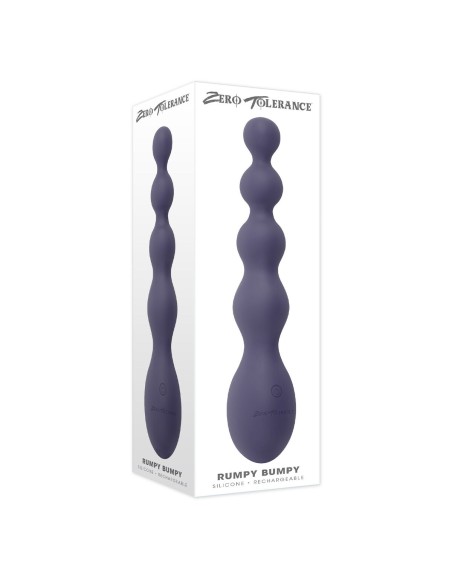 Vibrateur Anal Cassini Noir Evolved Zero Tolerance Violet