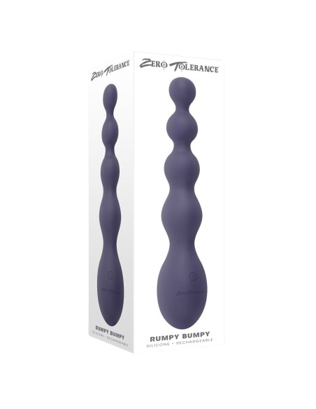 Vibrateur Anal Cassini Noir Evolved Zero Tolerance Violet