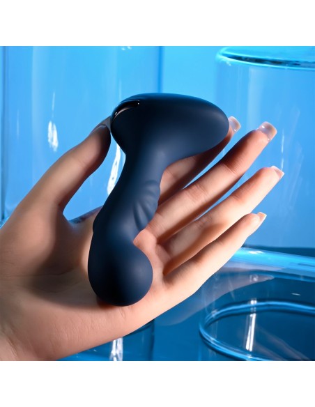 Vibrateur Anal Cassini Noir Evolved Zero Tolerance Bleu