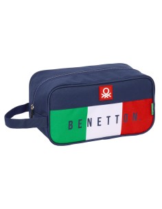 Range-Chaussures de Voyage Benetton Flag Blue marine 29 x 15 x 14 cm