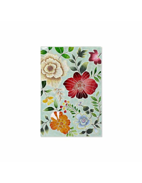 Toile DKD Home Decor Multicouleur Fleurs 80 x 4 x 120 cm (1 Unité)