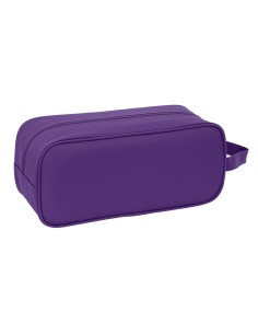 Range-Chaussures de Voyage Real Valladolid C.F. Blanc Violet 34 x 15 x 14 cm 2
