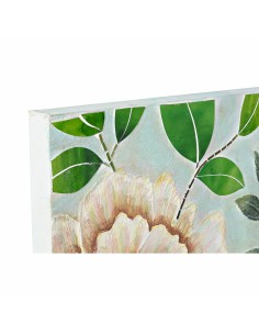 Toile DKD Home Decor Multicouleur Fleurs 80 x 4 x 120 cm (1 Unité) 2
