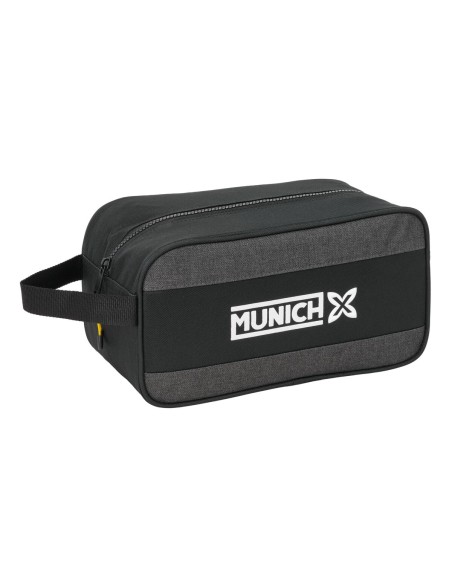 Range-Chaussures de Voyage Munich Topo Noir 29 x 15 x 14 cm