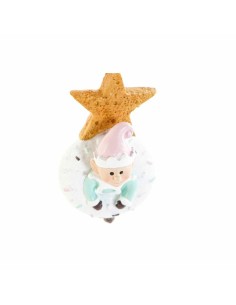 Décoration Suspendue DKD Home Decor Noël Résine (2 pcs) (5.5 x 5 x 9 cm) 2
