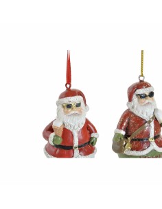 Décoration Suspendue DKD Home Decor Noël Résine (2 pcs) (4.5 x 3 x 7 cm) 2