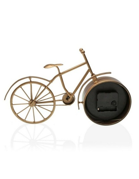 Horloge de table Bicicle Versa VS-18190895 Dorée Métal (6 x 20 x 33 cm) (6 x 20 x 33 cm)