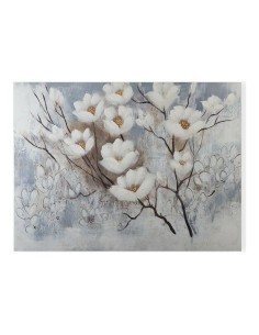 Cadre Fleurs Toile (2,8 x 90 x 120 cm)