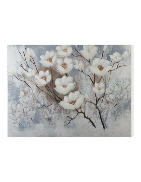 Cadre Fleurs Toile (2,8 x 90 x 120 cm)