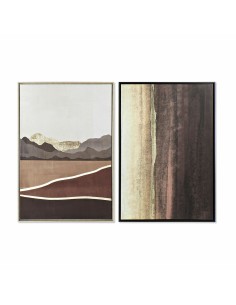 Cadre DKD Home Decor 84 x 4,5 x 124 cm 83 x 4,5 x 124 cm Abstrait (2 Unités)
