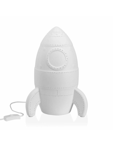 Lampe de bureau Versa 25W Porcelaine (20 x 28,5 x 18,5 cm)
