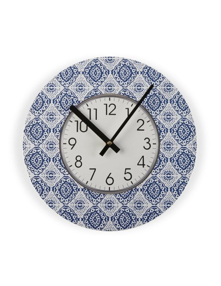 Horloge Murale Aveiro Bois (4 x 29 x 29 cm)
