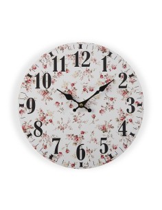 Horloge Murale Versa Maggie Bois (4 x 29 x 29 cm)