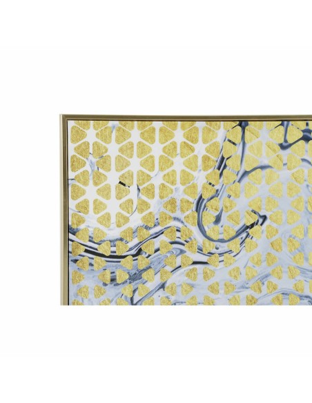 Cadre DKD Home Decor Abstrait 60 x 3 x 90 cm Moderne Laqué (2 Unités)