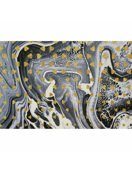 Cadre DKD Home Decor Abstrait 60 x 3 x 90 cm Moderne Laqué (2 Unités)