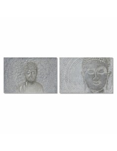 Cadre DKD Home Decor 120 x 2,8 x 80 cm Buda Oriental (2 Unités)