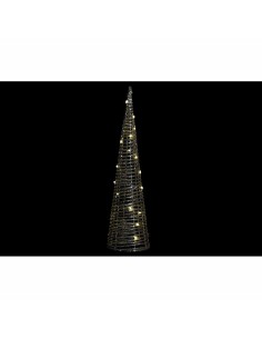 Décorations de Noël DKD Home Decor Rotin (2 pcs) (12 x 12 x 40 cm) (16 x 16 x 60 cm) 2