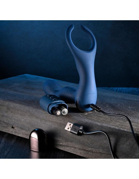 Vibromasseur anal Evolved Zero Tolerance Bleu