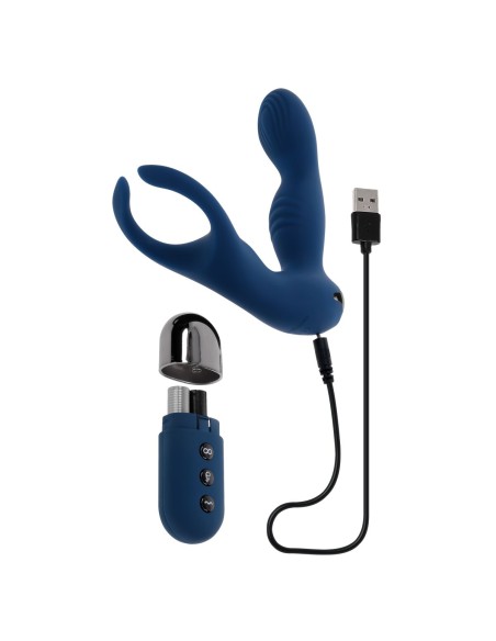Vibromasseur anal Evolved Zero Tolerance Bleu