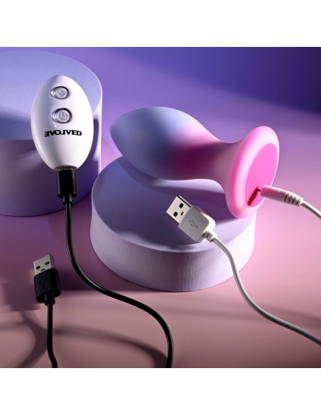 Plug Anal Evolved Multicouleur (8,9 cm)