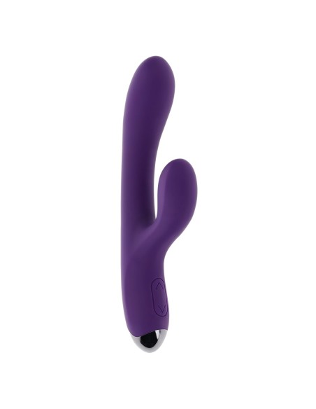 Vibration de Stimulation Double Evolved Playboy Violet Pourpre