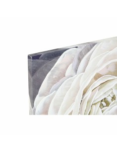 Cadre DKD Home Decor Fleur (80 x 3 x 80 cm) (2 Unités) 2