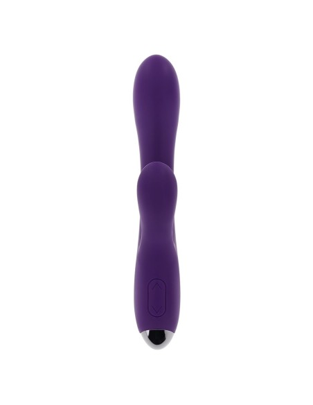 Vibration de Stimulation Double Evolved Playboy Violet Pourpre