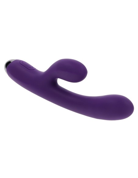 Vibration de Stimulation Double Evolved Playboy Violet Pourpre