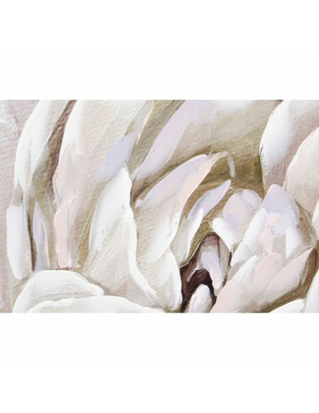 Cadre DKD Home Decor Fleur (80 x 3 x 80 cm) (2 Unités)