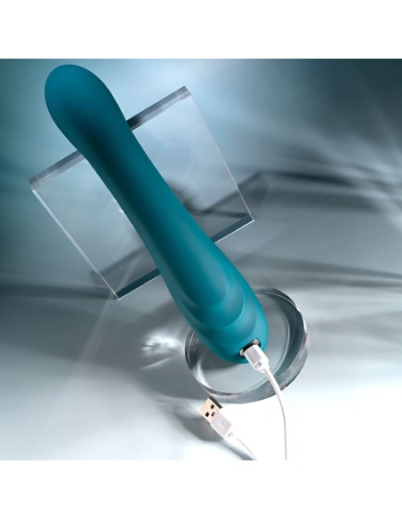 Vibration de Stimulation Double Evolved Playboy Vert