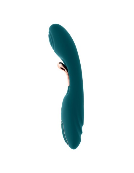 Vibration de Stimulation Double Evolved Playboy Vert