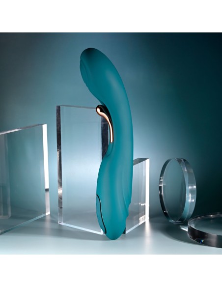 Vibration de Stimulation Double Evolved Playboy Vert