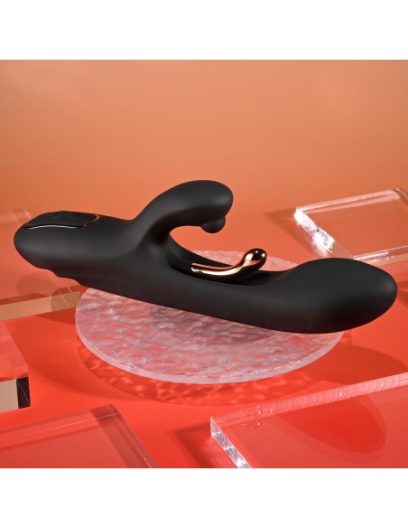 Vibration de Stimulation Double Evolved Playboy Noir